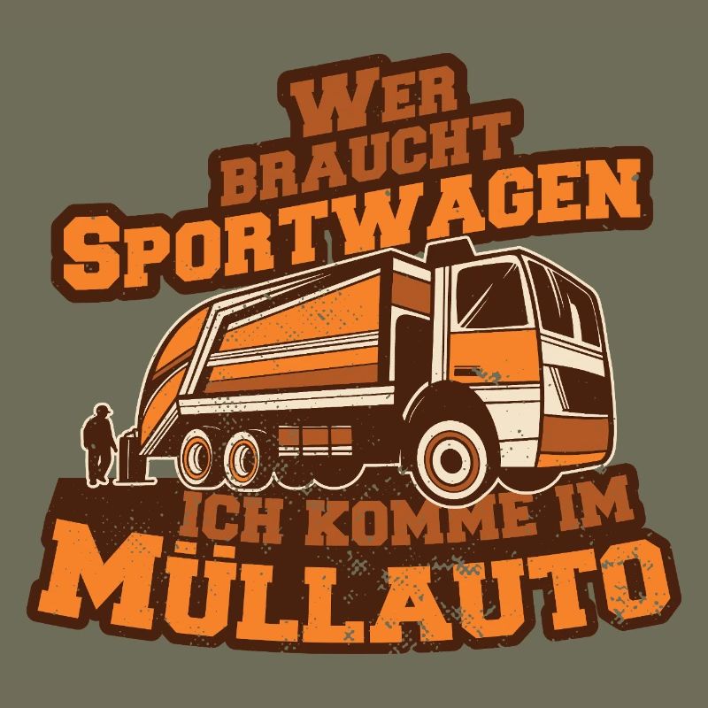 Müllauto Spruch