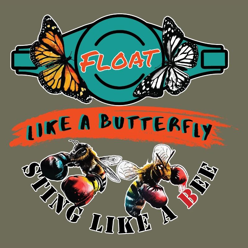 Float like a butterfly, sting like a bee