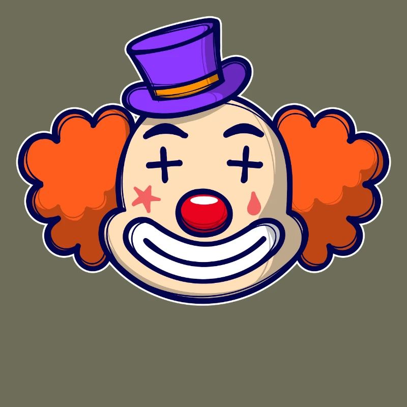Fasching Clown Karneval