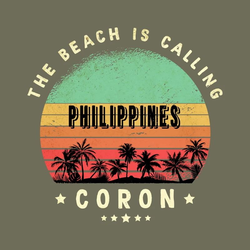 Coron Indonesia beach design