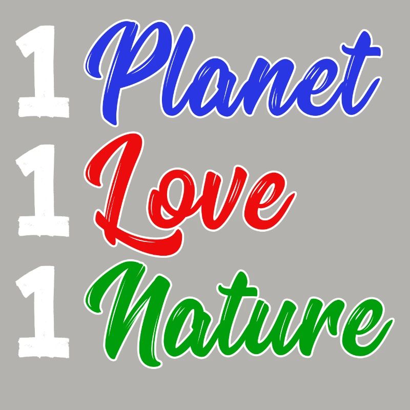 Planète Terre Mère Nature Déclaration Conservation