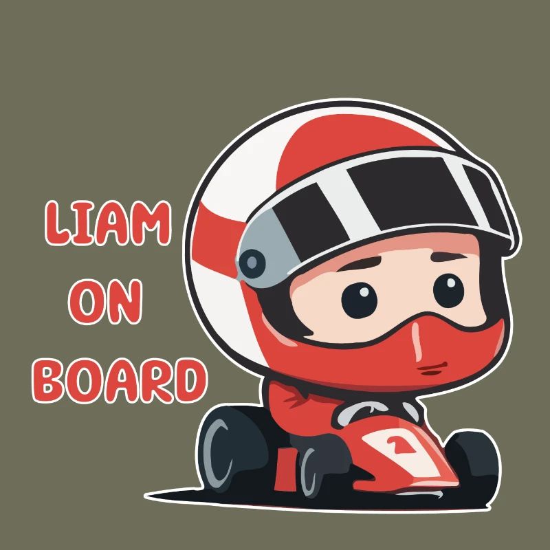 Liam on board