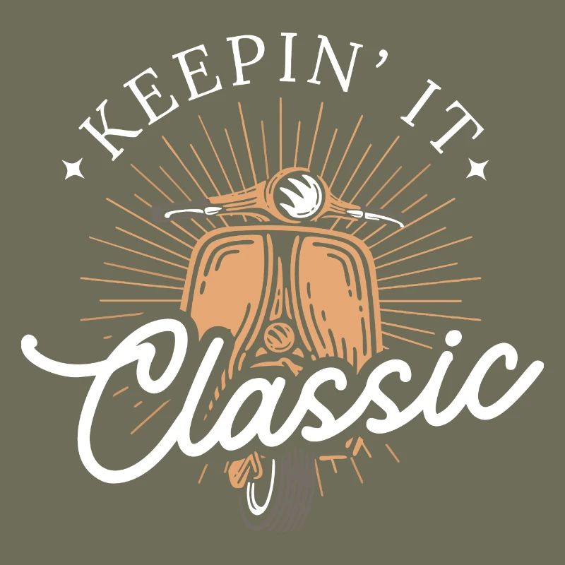 Keepin’ It Classic – Retro Motorroller