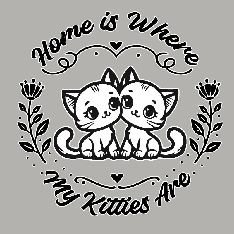 La maison, c’est là où sont mes chatons