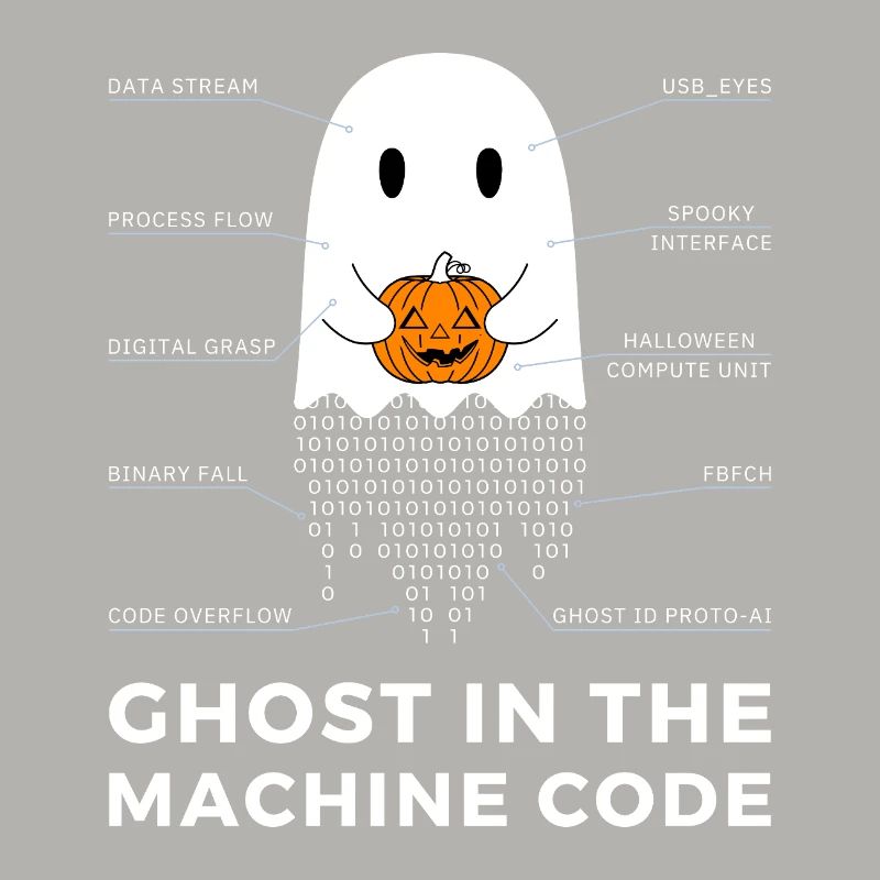 Codeur drôle, programmeur Halloween T-Shirt