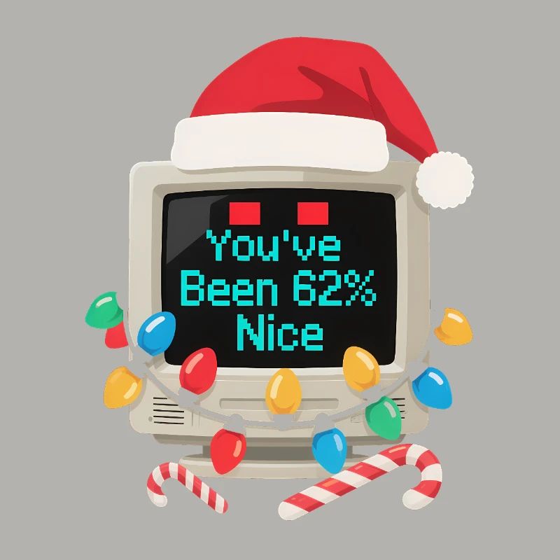 Computer Christmas AI Sarcastic Tech Gift