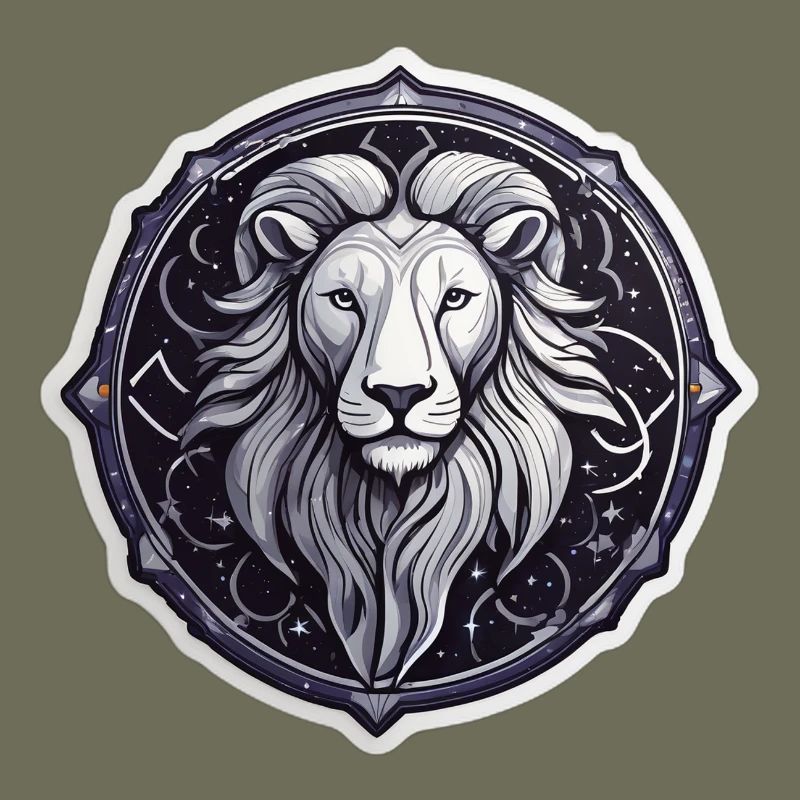 Cosmic Leo Round Astral Pattern