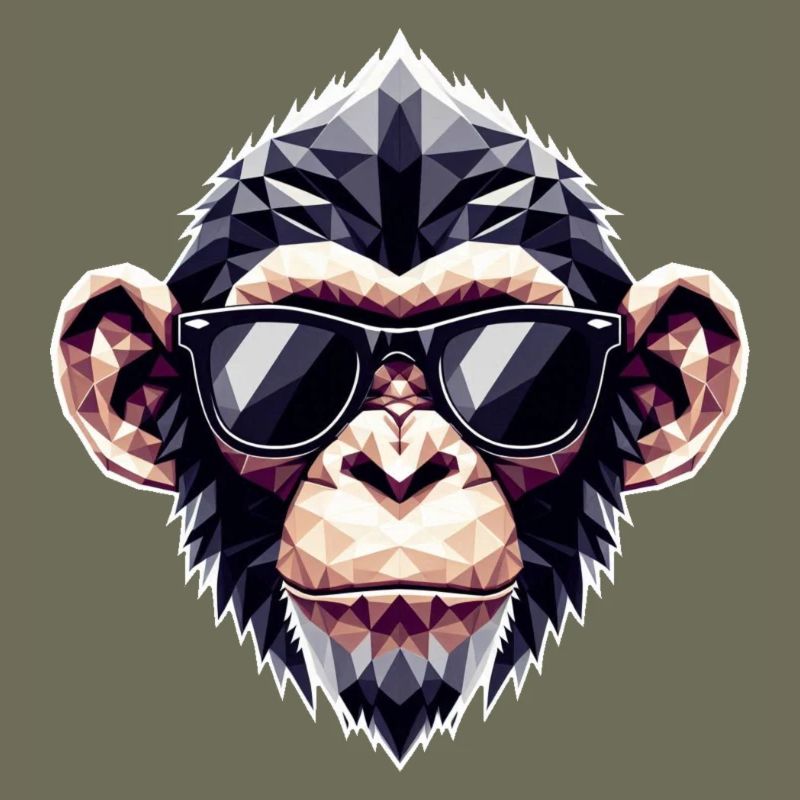 Lunettes de Singe Polygone