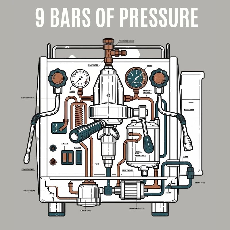 Pression du café