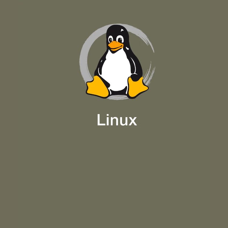 Pc computer Pinguin nerd geek Programmierer Admin