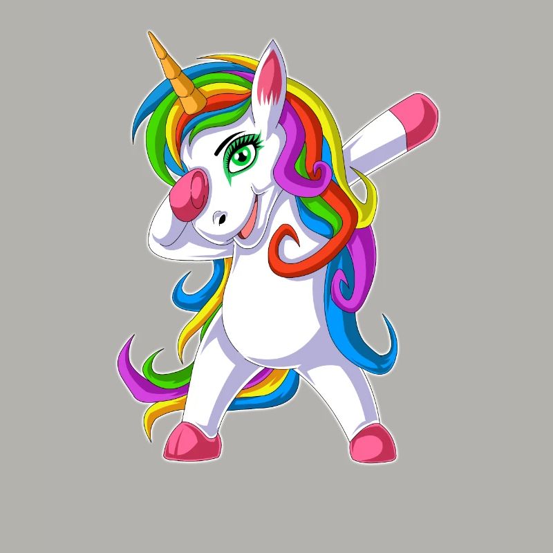 dabbing Einhorn