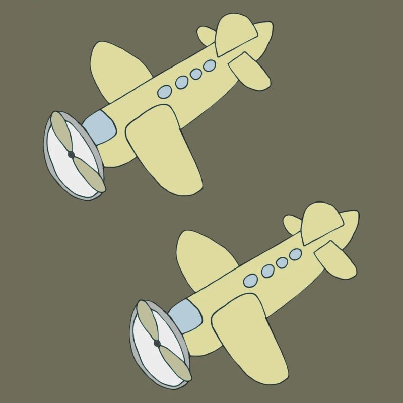flugzeug 2fach
