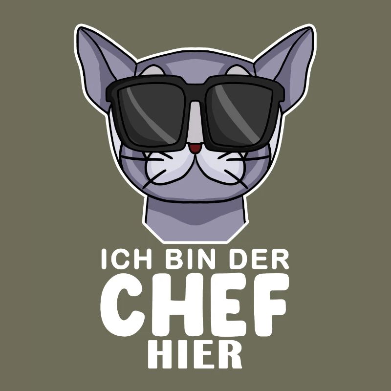 coole Katze - Britisch Kurzhaar Spruch