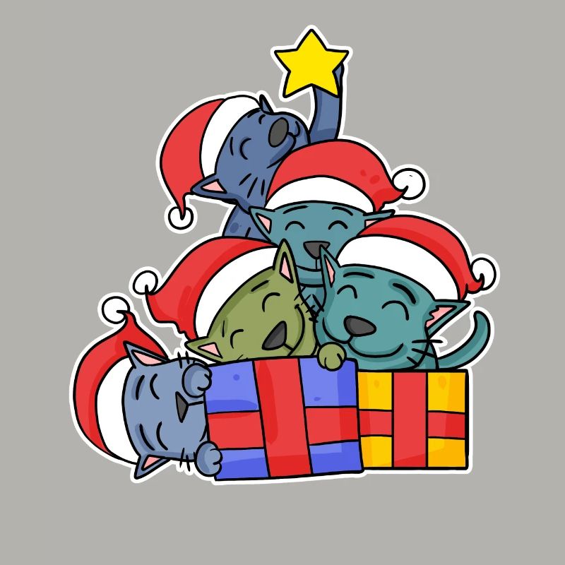 Cat Tree Christmas Christmas Tree