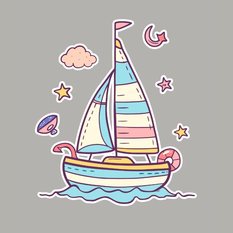 Sailing Comic Look