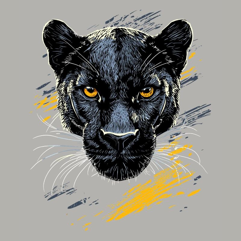Panther Leopard Raubkatze Süße Großkatze Panter