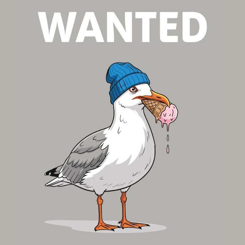 Gesucht Möwe Eiscreme Abenteuer
