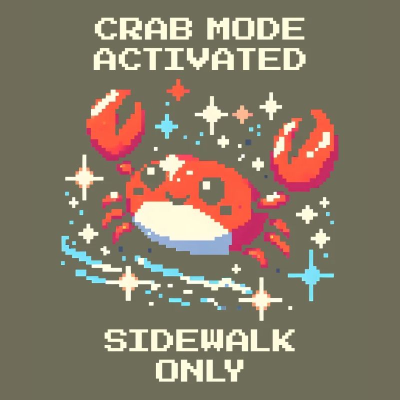Crab mode activated: sideways only | Crab
