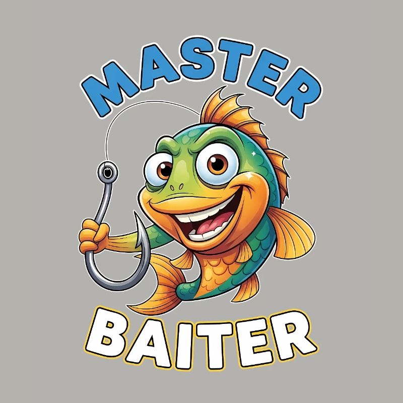 Master Baiter – Lustiger Angler Spruch