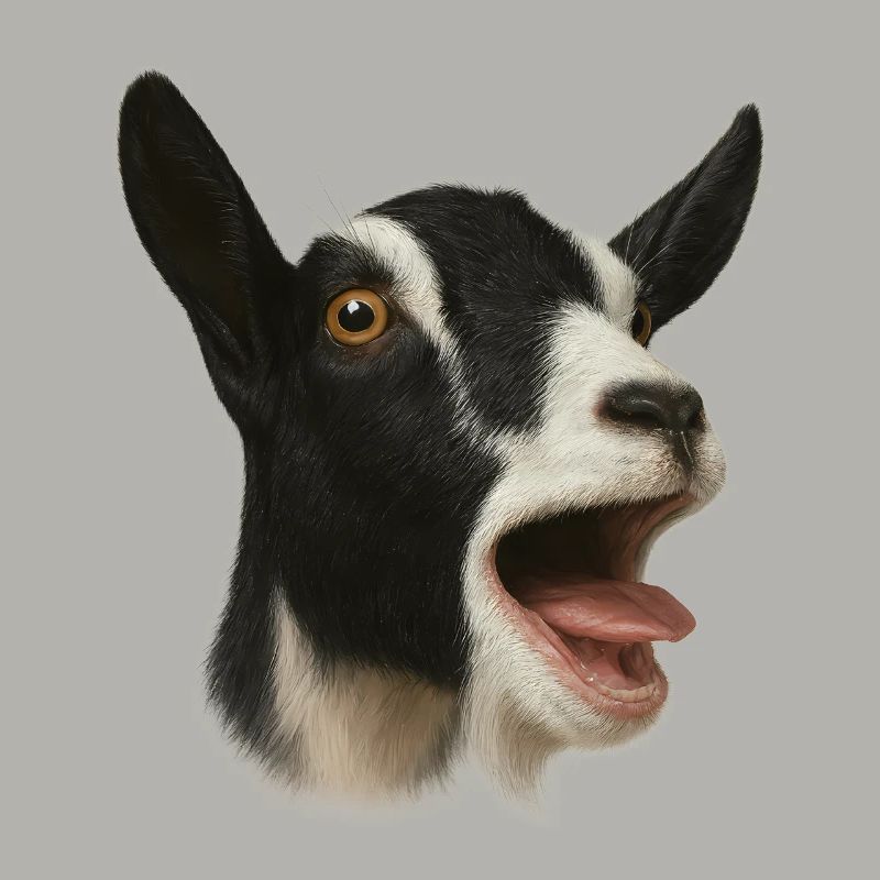 Chèvre Chèvre Élevage Chèvre Fermier Chèvre Noire