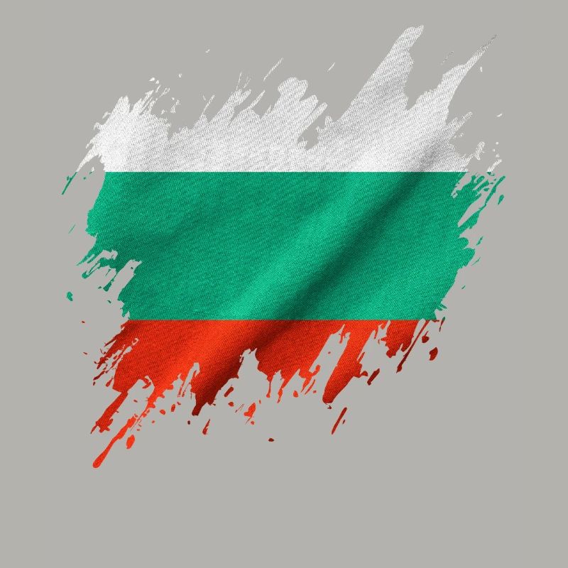 Drapeau bulgare, style déchiré