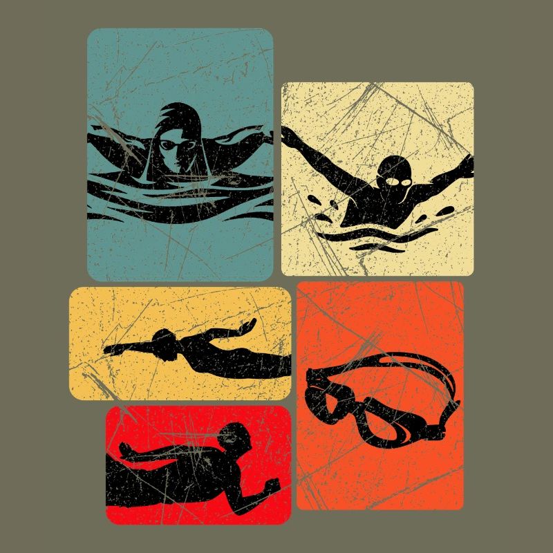 Vintage Float Silhouettes Pattern