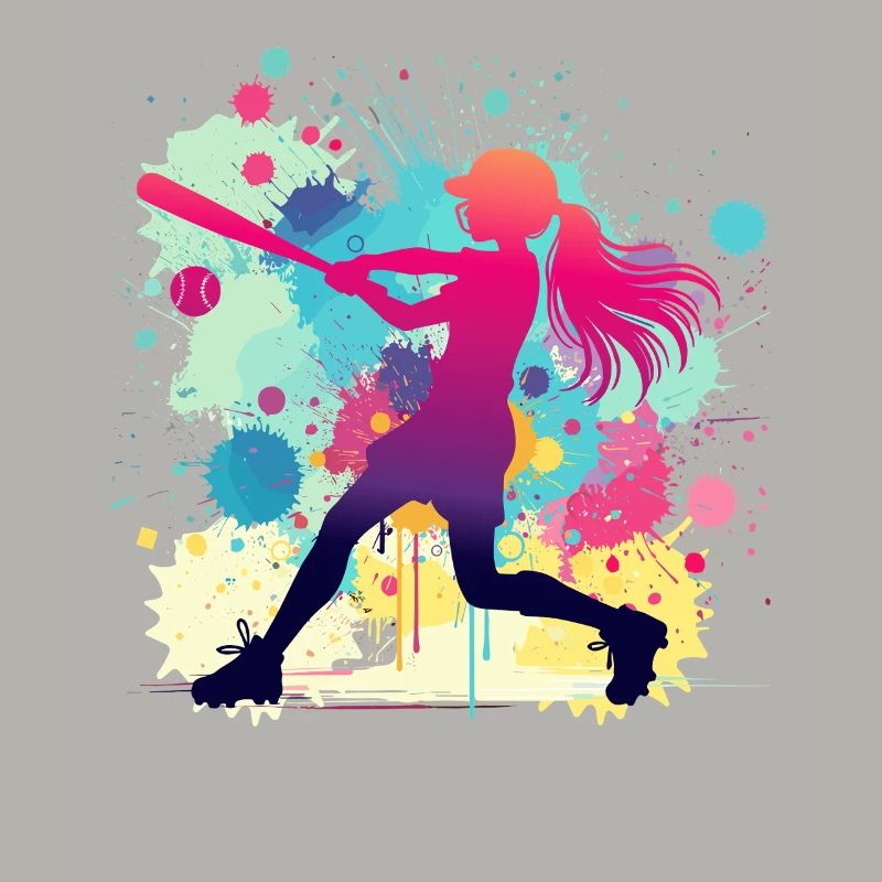 Joueuse de softball, softball, joueuse de softball