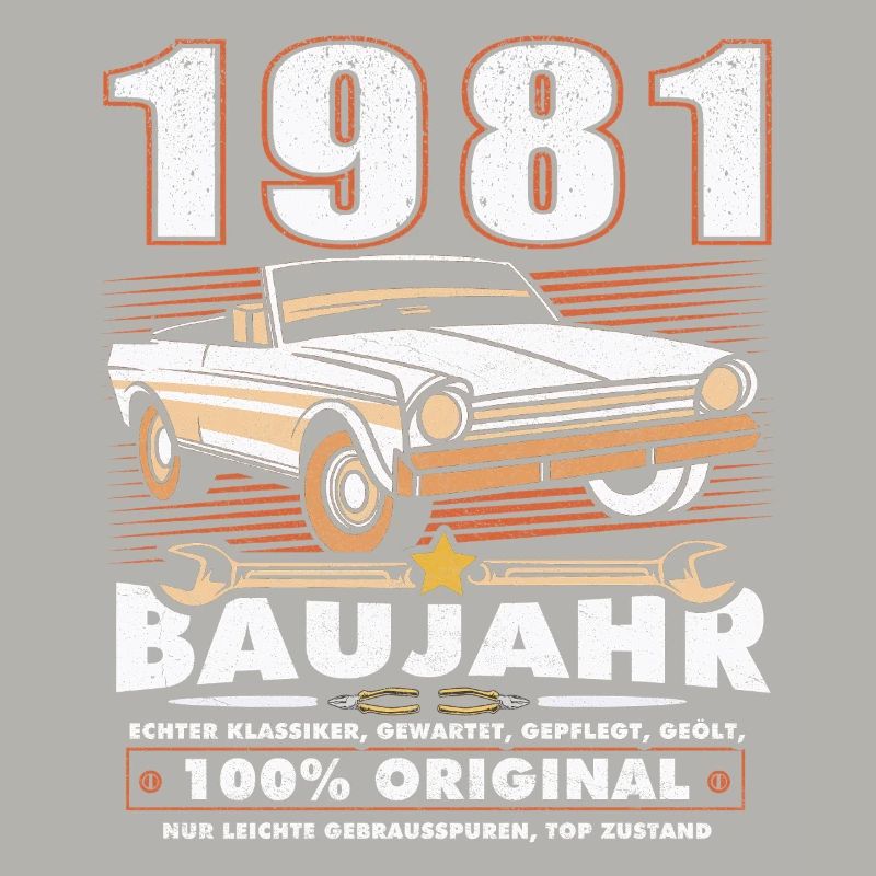 Geburtstag - Oldtimer 1981