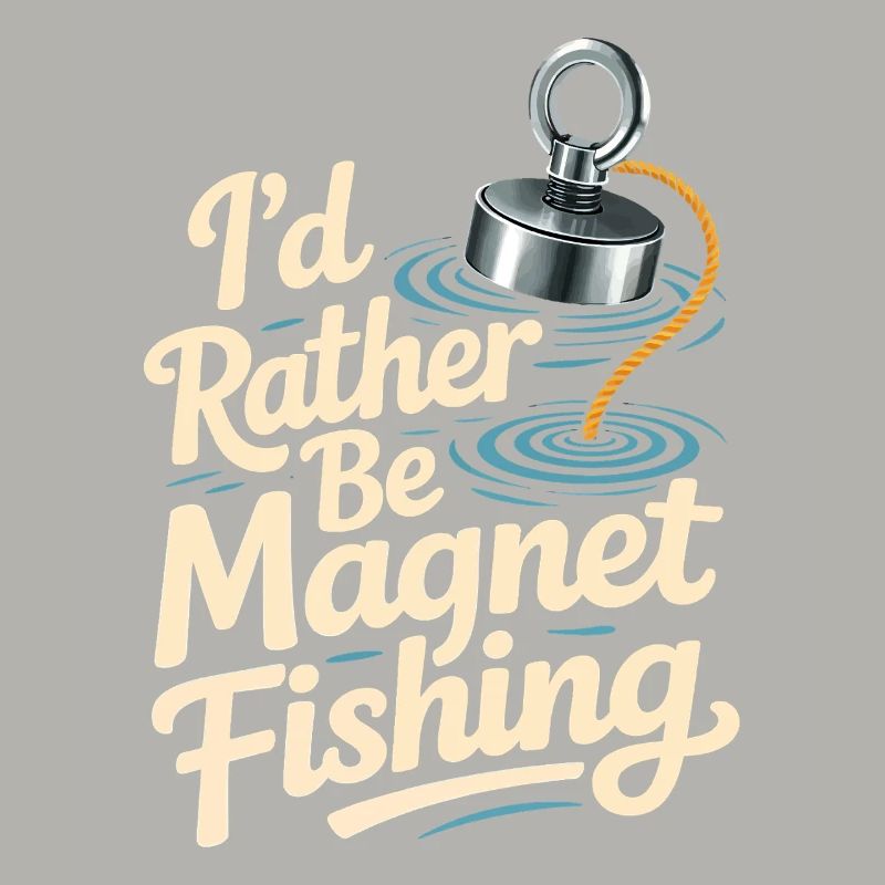 I'd rather magnet fish