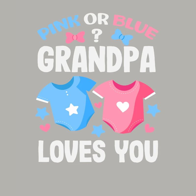 Pink Oder Blau Opa Liebt Dich Reveal