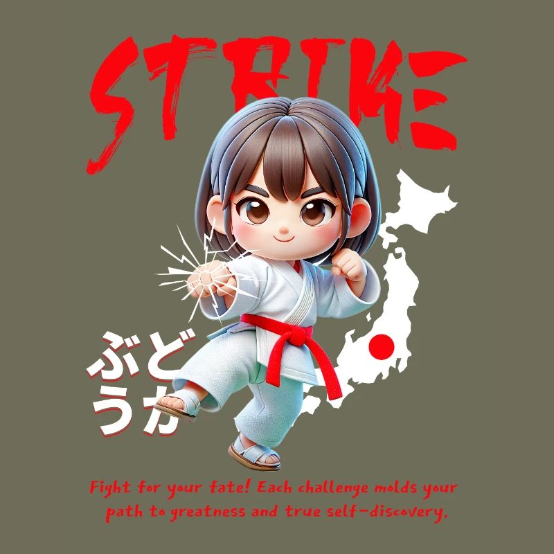 Chibi Karateheld Strike
