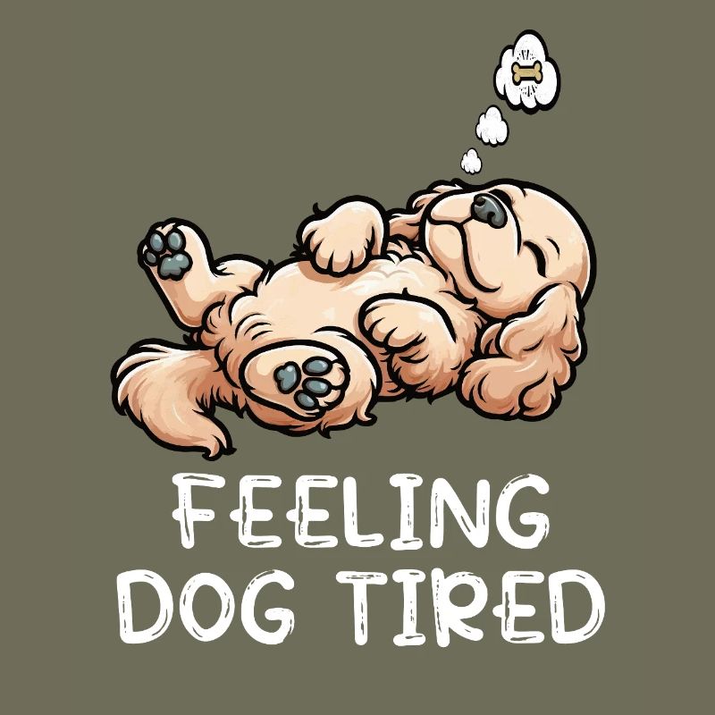 Se sentir fatigué Cocker Spaniel Cockerhund Cocker