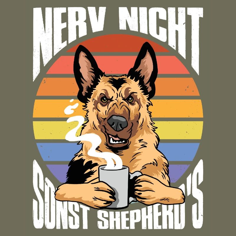 Schäferhund Geschenke Hund Herrchen Gassi