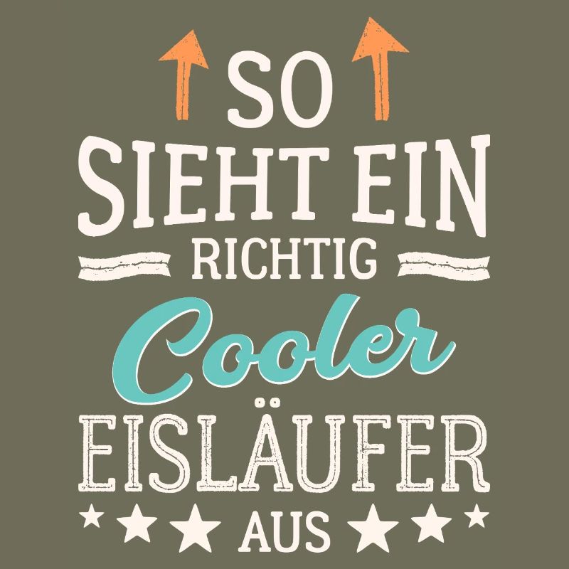 So sieht ein richtig cooler Eisläufer aus