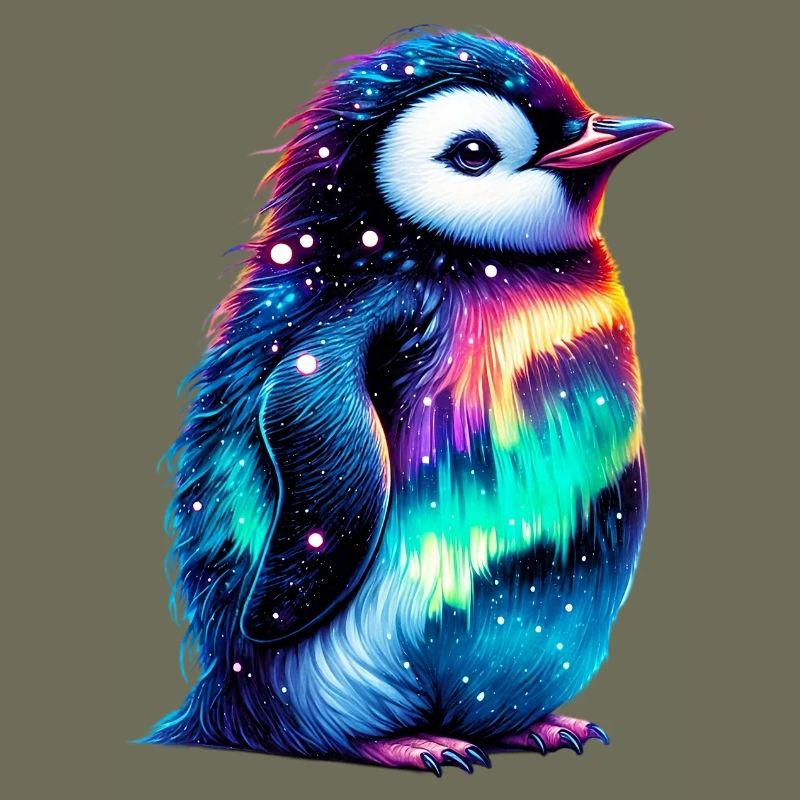 Aurora Borealis Penguin