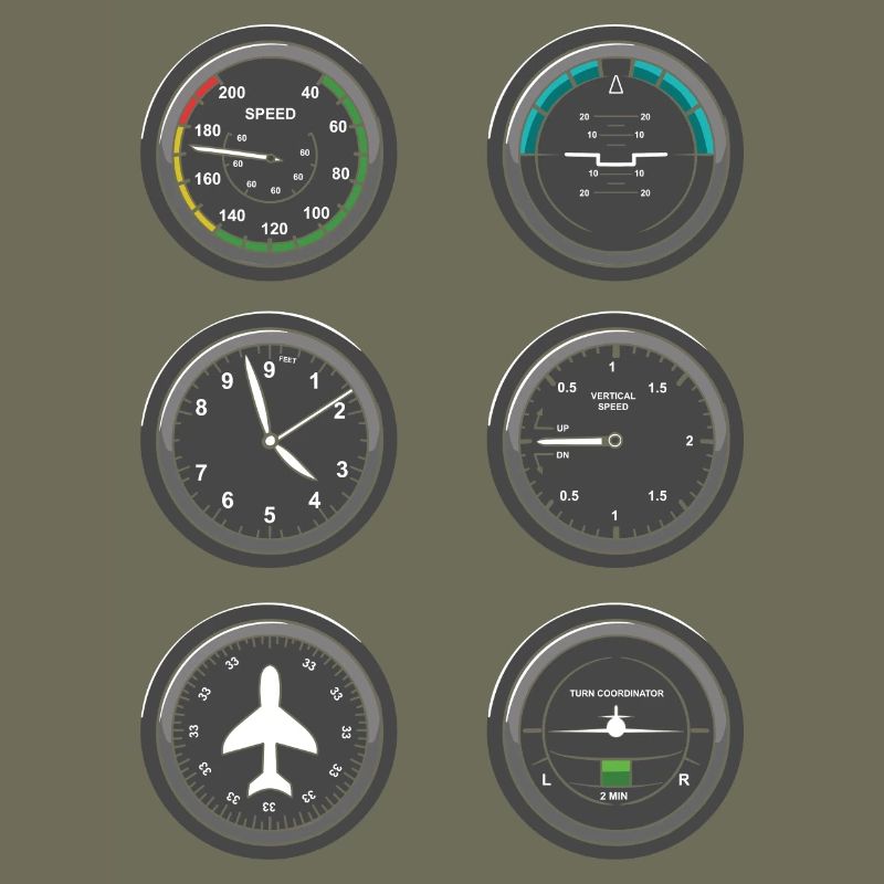 Airplane Flight Instruments