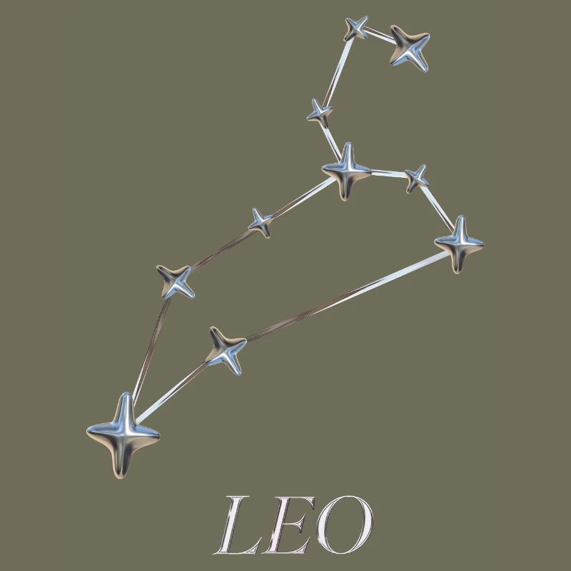 Leo Constellation – Silver Astro Constellation