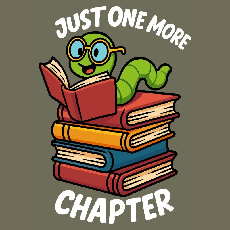 Juste un chapitre de plus, conception de rat de bibliothèque