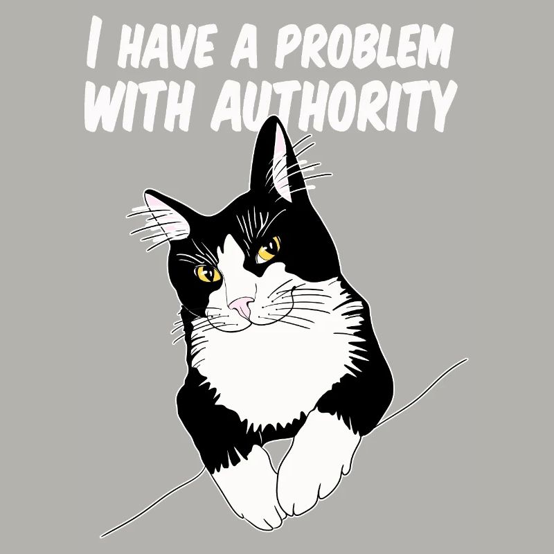 Cat Defies Authority
