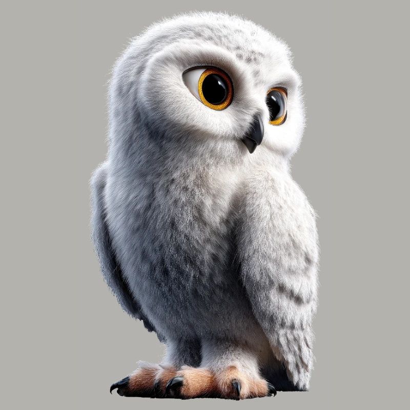Schneeeule Weiße Eule Kauz Uhu Owl Schnee Eulen