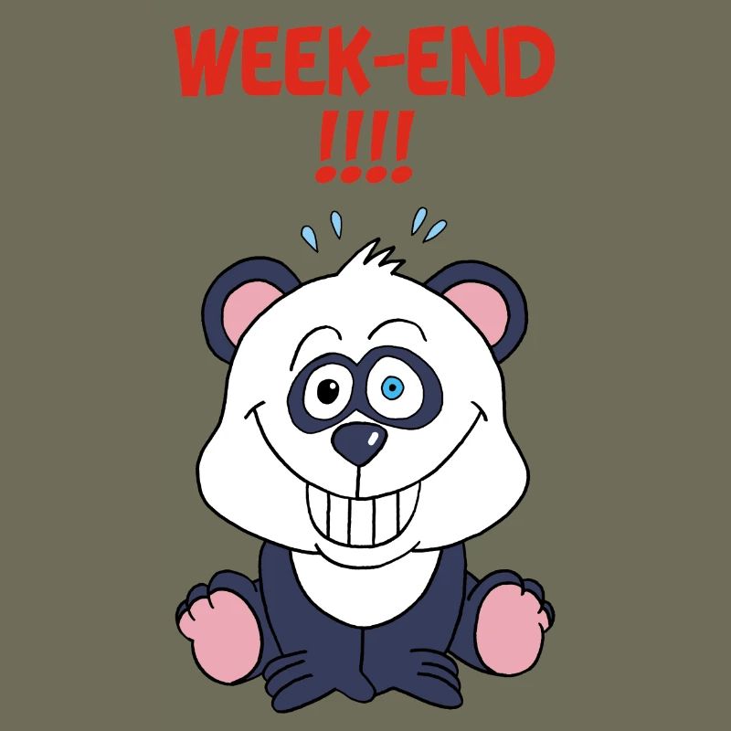 Panda en week end
