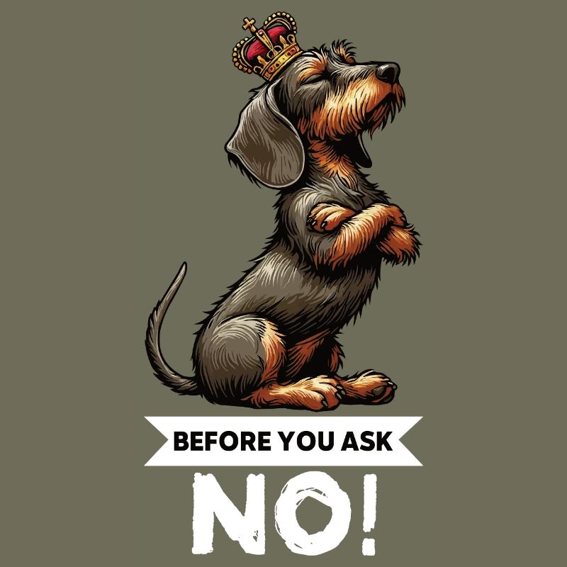 Before You Ask Rauhaardackel Dackel Teckel Tekkel