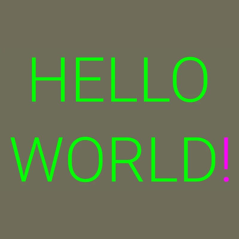Hello World