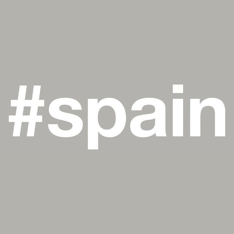 SPAIN Hashtag Spanien