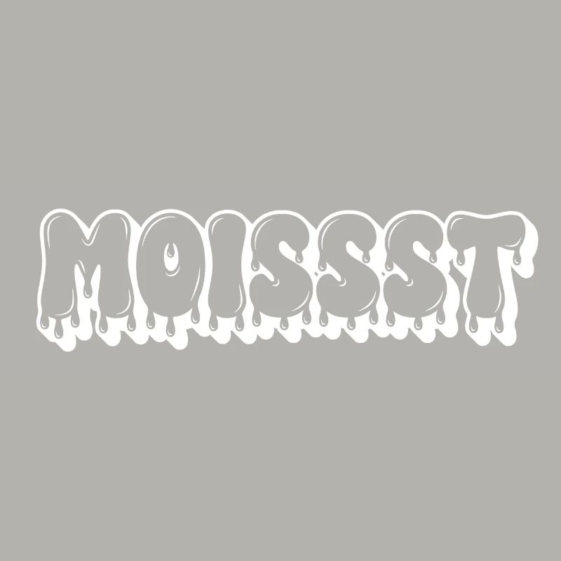 Moist Dripping Text