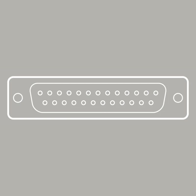 DB 25 Connector Parallel, Printer