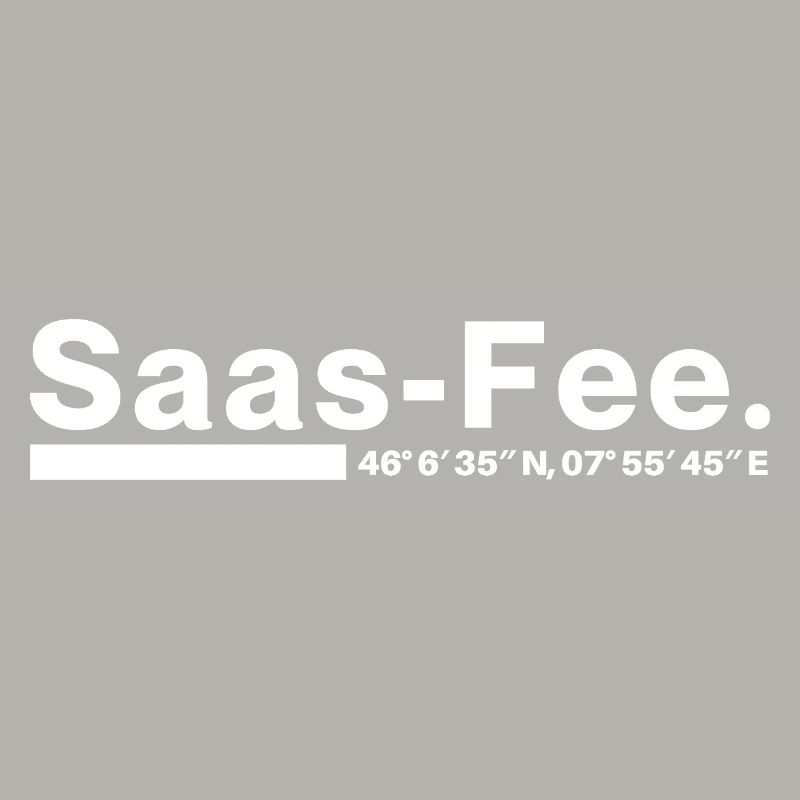 Saas-Fee Koordinaten Wallis Schweiz