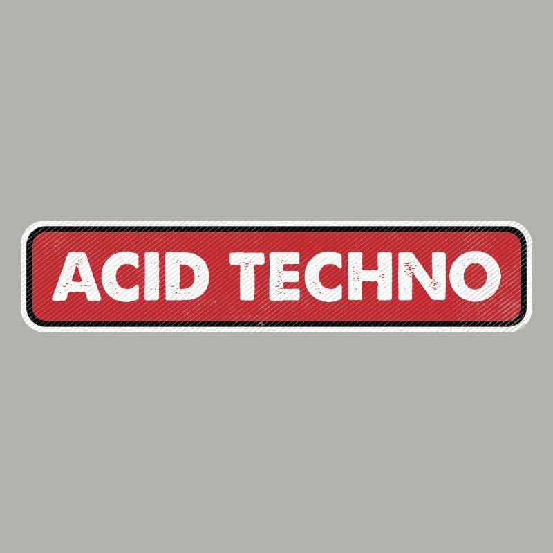 Acid Techno Neon Grid