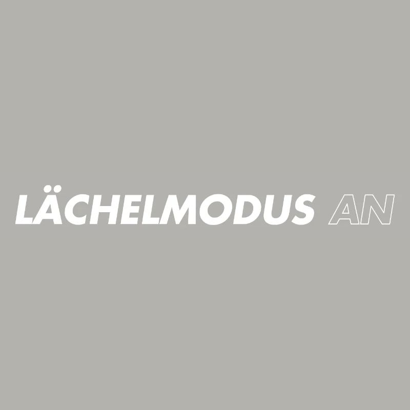 Lächelmodus an