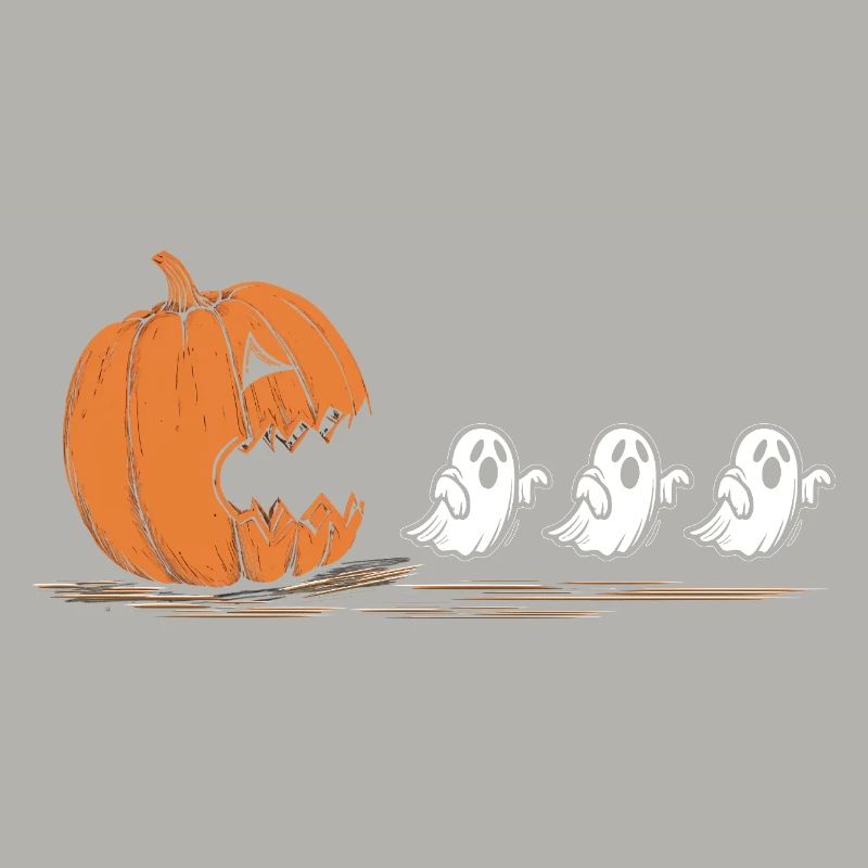 Cracking Pumpkin Ghost Parade